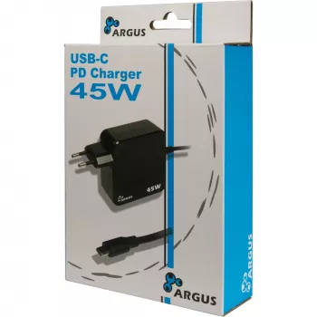 Įkroviklis Inter-Tech PD-2045 Universalus Juodas AC Vidaus 20V USB-C
