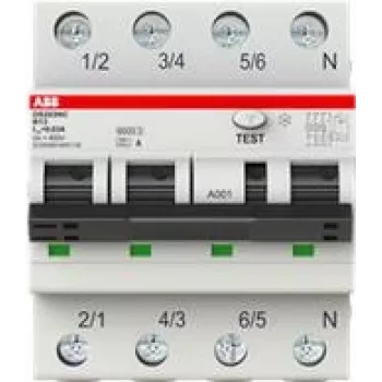 ABB RCBO jungiklis DS203NCA-B32/03P+N DS203NC B32 A30 - Miniatiūrinis grandinės pertraukiklis (2CSR256140R1325)