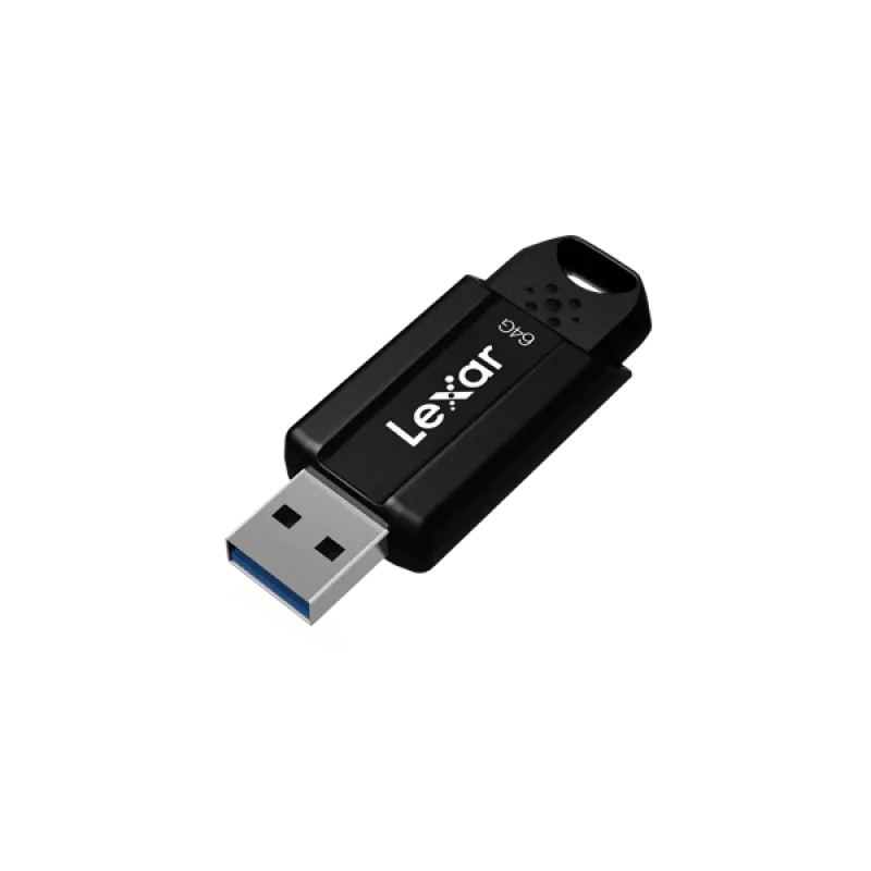 Lexar JumpDrive S80 LJDS080064G-BNBNG USB atmintinė, 64 GB, USB 3.1, 150 MB/s, juoda