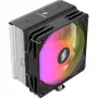 CPU aušintuvas Silentware Bora 120 mm, juodas/sidabrinis, modelis BORA