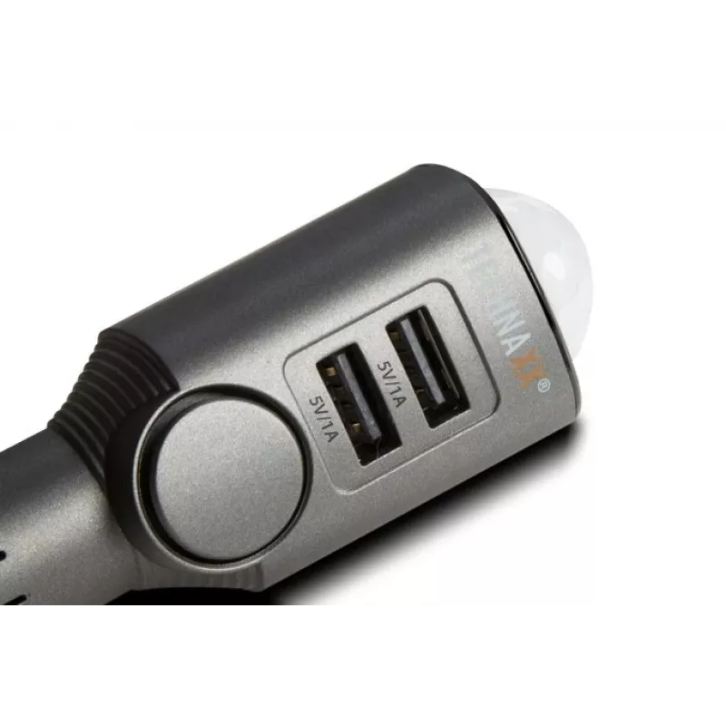 Automobilinis įkroviklis Technaxx 4743 universalus juodas