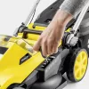 Belaidis vejapjovė Karcher LMO 3-18, 18 V, pjovimo plotis 340 mm, iki 350 m², 25–60 mm aukštis