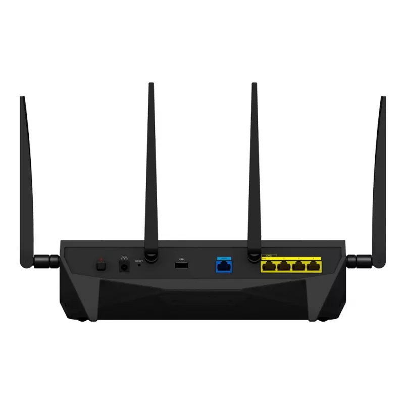 Synology RT2600AC belaidis maršrutizatorius Gigabit Ethernet dviejų juostų (2,4 GHz / 5 GHz) Juodas