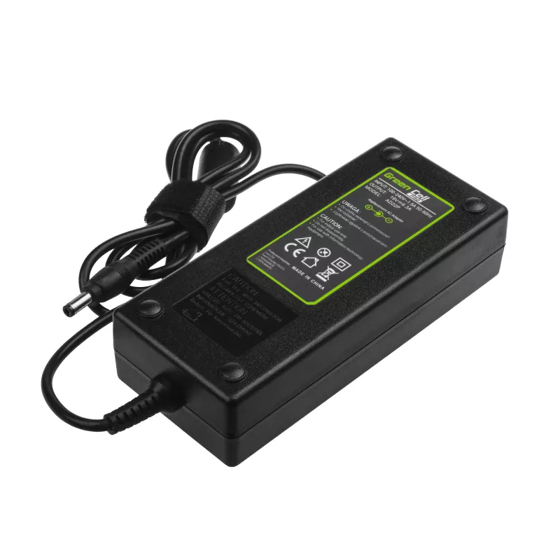 Maitinimo adapteris / inverteris Green Cell AD22P 120 W 19 V 6,3 A, skirtas ASUS nešiojamiesiems kompiuteriams, vidaus naudojimui, juoda
