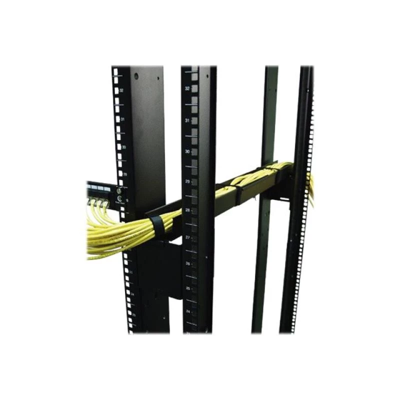 APC AR8008BLK šoninis spintos kabelių vedimo organizatorius NetShelter SX, juodas