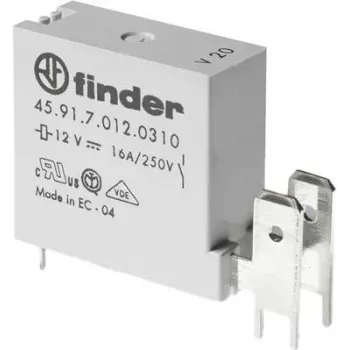 PCB Relė 12 V/DC 16 A 1 Normaliai Atviras Kontaktas 1 vnt. FINDER 45.91.7.012.0311