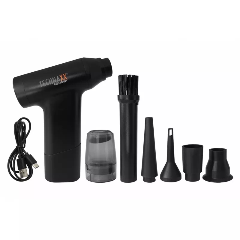 Nešiojamas ventiliatorius Technaxx TX-293 160 W Juodas ABS 130000 RPM USB