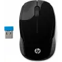 HP Wireless Mouse 200, belaidė pelė, ambidekstrinė, optinė, 1000 DPI, juoda