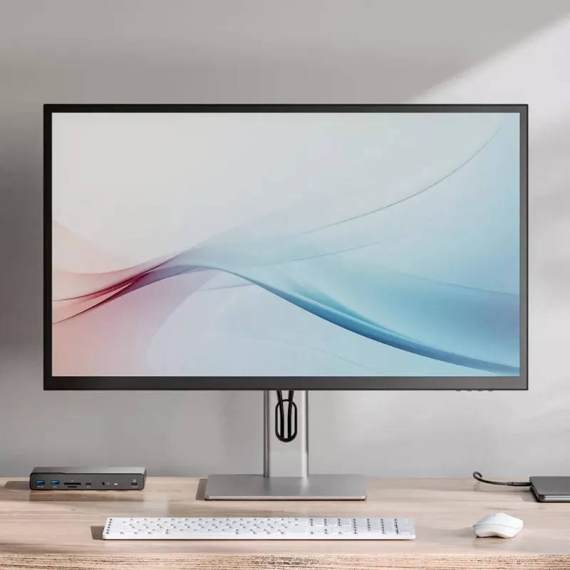 ALOGIC 32C4KPD LED monitorius 81,3 cm (32) 3840 x 2160 pikselių 4K Ultra HD aliuminis - juodas (32C4KPD)