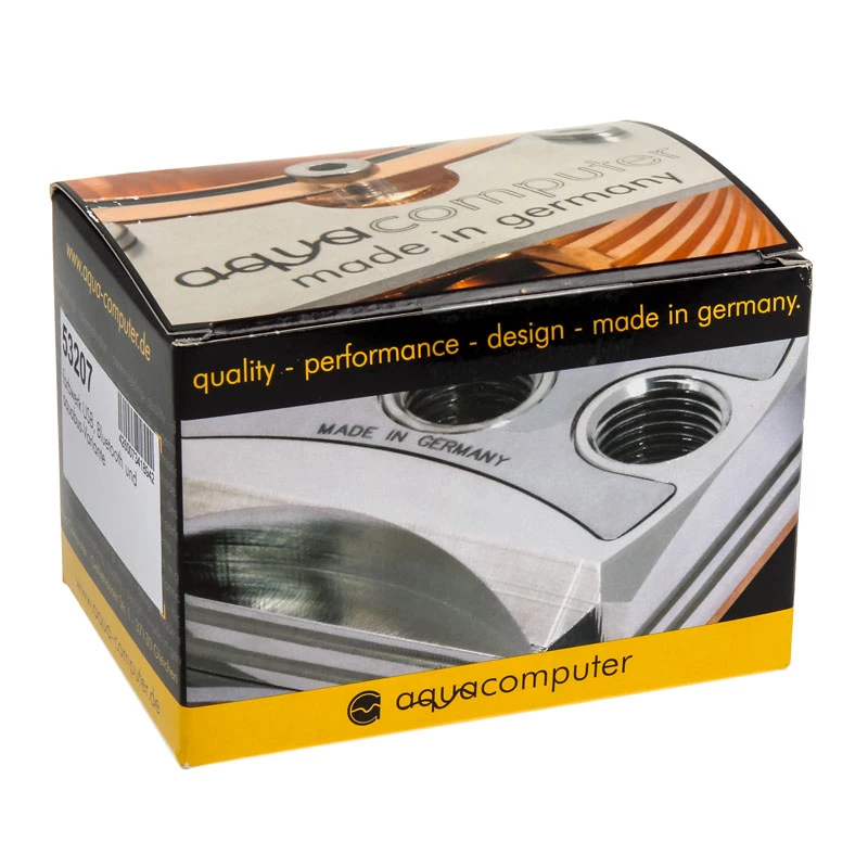 LED valdiklis Aqua-Computer farbwerk USB — 12 V, 2.5 A, juodas