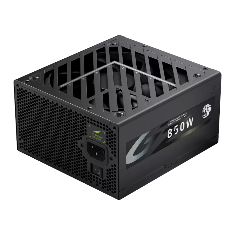 Gamemax GZ 850G maitinimo blokas, 850 W, 80 PLUS Gold, pilnai modulinis