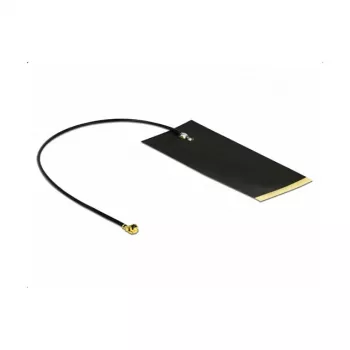 Antena DeLOCK 12615 LPWAN / LoRa / GSM / LTE / ZigBee / Z-Wave / NB-IoT / ISM, vidaus, 0,15 m laidas, MHF jungtis