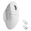 Keychron M7-A3 pelė ambidekstrinė balta Bluetooth USB Type-C 26000 DPI