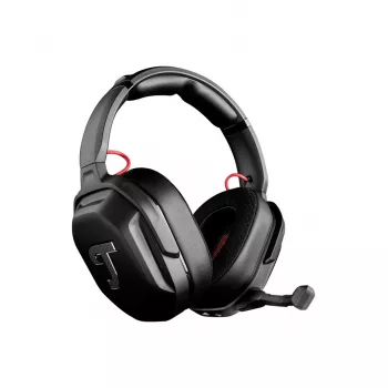 Teufel CAGE PRO belaidės ausinės su galvos juosta, žaidimams, USB Type-C, Bluetooth, juodos