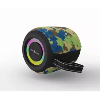 Nešiojamas garsiakalbis GEMBIRD SPK-BT-LED-05-CM kamufliažinis