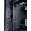 APC NetShelter vertikalus kabelių tvarkytuvas, kabelių žiedai, 8 vnt., juoda, 55 mm x 766 mm x 85 mm