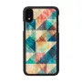 iKins apsauginis dėklas iPhone XR Mosaic Black – perlamutrinis