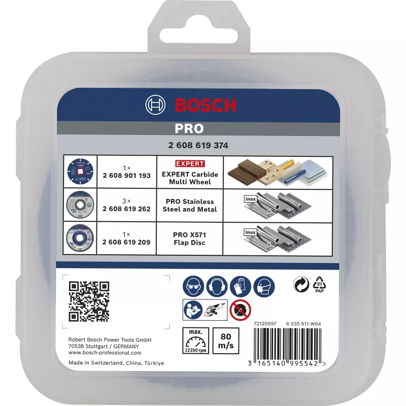 Pjovimo diskas Bosch 2 608 619 374 (5 vnt.)