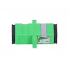 Extralink SC/APC vienmodis simplex adapteris žalias