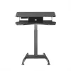 Maclean MC-835 nešiojamas elektrinis reguliuojamo aukščio stalas 72–122 cm, 37 kg, su valdymo skydeliu