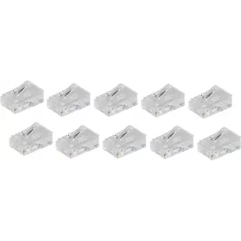 RJ-45 kištukas ShiverPeaks BS72051-10 baltas (10 vnt.)