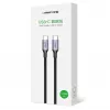 USB-C į USB-C laidas UGREEN 90120B — 3 m, 5 A, PD, 20 V, 480 Mbps, juodas