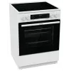 GORENJE GECS6C70WC Laisvai pastatoma elektrinė viryklė su keramine kaitlente