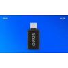 Savio AK-80 vaizdo kabelio adapteris 0 m USB-A į USB-C juodas