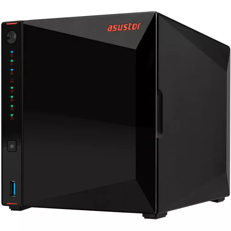 ASUSTOR Nimbustor 4 AS5304T NAS serveris su 4 skyriais (90-AS5304T00-MD30)