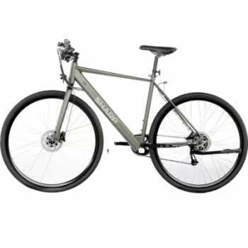 Sharp Gravel E-Bike 250W variklis App 70km Green glanz