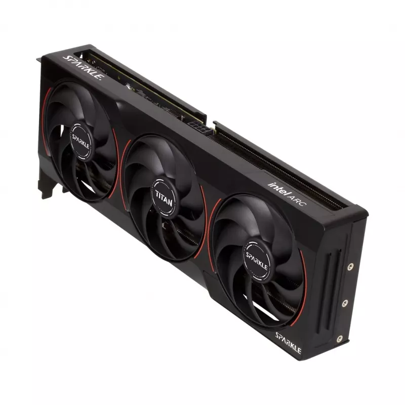 Vaizdo plokštė Sparkle Arc B580 TITAN Nox OC 12GB GDDR6, 192 bitų, 2740 MHz, PCIe 4.0 x8, 3xDP2.1+1xHDMI2.1, 200W