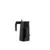 Alessi MT18/3 Espresso aparatas Ossidiana, Nerūdijantis plienas, Aliuminis, 3,5 x 18,5 x 40,5 cm