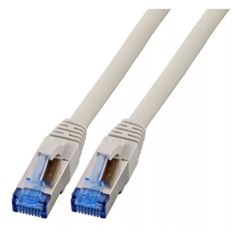 EFB-Elektronik RJ45 Patch laidas Cat.6A S/FTP TPECat.7 superflex pilkas 3m K5525FGR.3