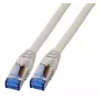 EFB-Elektronik RJ45 Patch laidas Cat.6A S/FTP TPECat.7 superflex pilkas 3m K5525FGR.3