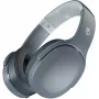 Ausinės Skullcandy Crusher Evo — laidinės ir belaidės, pilkos, 40 h atkūrimas, USB-C, AUX, sulankstomos