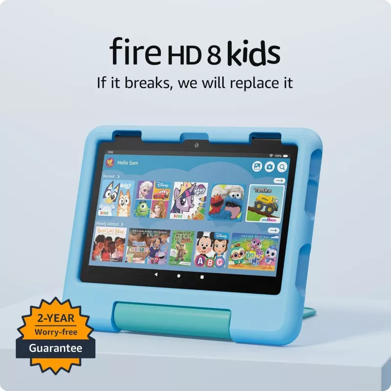 Planšetinis kompiuteris Amazon Fire HD 8 Kids (2024 m.) 8 colių, 3 GB RAM, 32 GB atminties