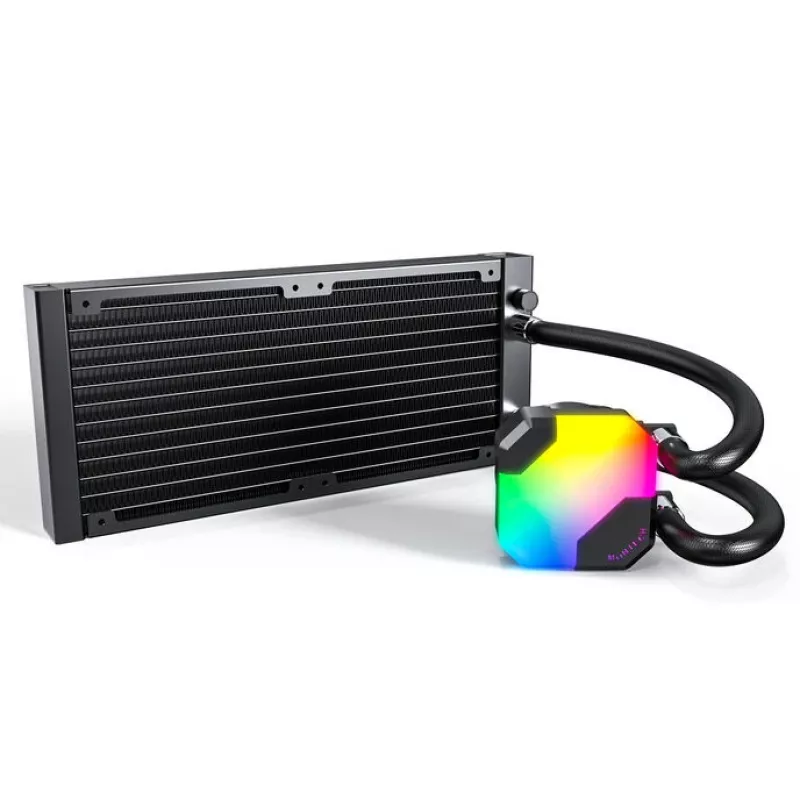 Montech Hyper Flow ARGB 240 mm skysčio aušintuvas CPU, juodas