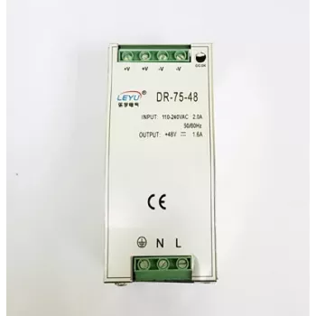 Maitinimo šaltinis ant DIN bėgelio extra digital DIN-75-48 48V 1,6A perjungiamasis adapteris