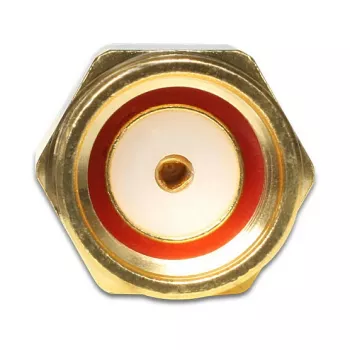 Koaksialinis kabelis DeLOCK 88475 0,32 m RP-SMA auksinis juodas