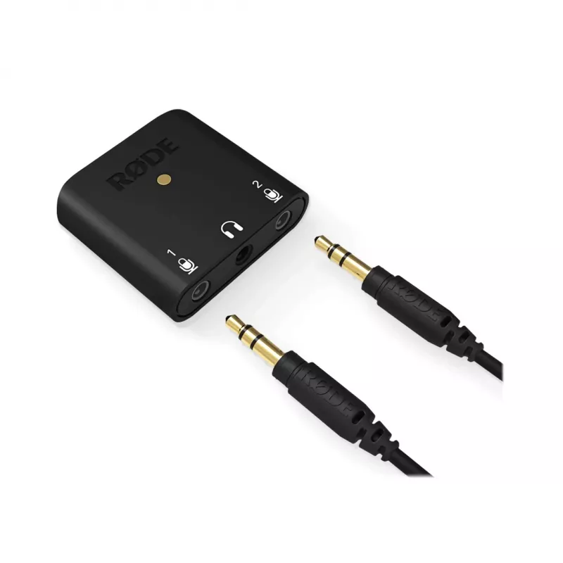 RØDE AI-Micro garso sąsaja Dviejų kanalų 24 bitų 48 kHz Juoda