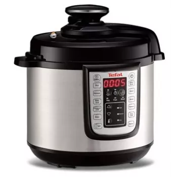 Tefal CY505EE0 daugiafunkcis puodas 3,8 L Juoda, Sidabrinė