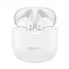 USAMS Słuchawki Bluetooth 5.0 TWS IAseries bezprzewodowe czarny/black BHUIA01 (US-IA04)