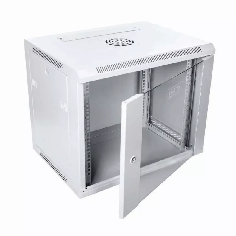 DIGITUS DN-W19 09U/450 9U sieninis stovo korpusas šviesiai pilkas