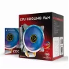 Oro aušintuvas Gembird CPU-HURACAN-ARGB-X130 12 cm Juoda Balta