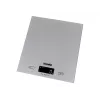 Mesko MS 3145 virtuvinės svarstyklės, 5 kg, 1 g, LCD, sidabrinės
