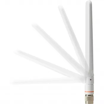 Dviejų juostų dipolinė antena 2.4 GHz 2 dBi / 5 GHz 4 dBi balta RP-TNC
