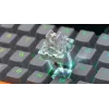Gaming klaviatūra Savio ASTRAL WHITE JADE 3 COLOURS USB QWERTY US International