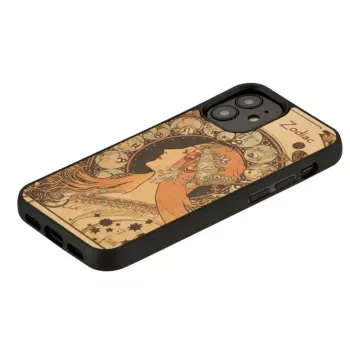 Dėklas Man and Wood iPhone 12 mini — Zodiac serija, juodas