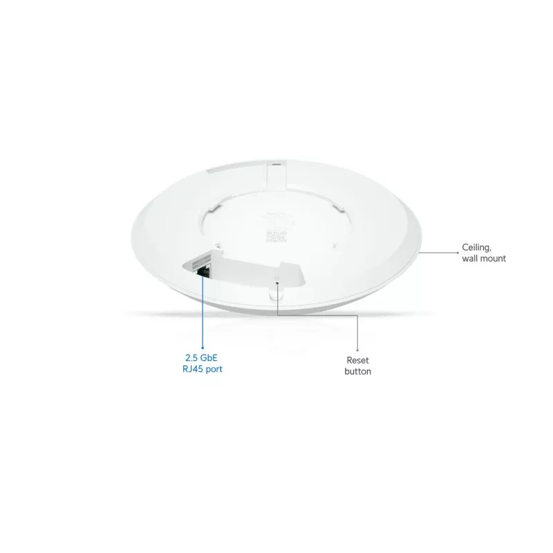 Ubiquiti U7 Long-Range 7300 Mbit/s Baltas „Power over Ethernet“ (PoE) belaidis prieigos taškas