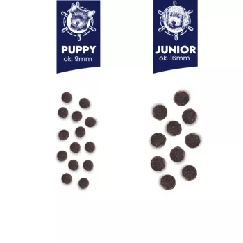 BALTICA Excellent Puppy Salmon Medium and large breeds - sausas šunų ėdalas - 3kg